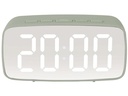 KARLSSON Digitalwecker Mirror oval Grün