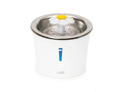 [90244066 1396668] Catit Wasserautomat Flower Fountain Stahl, 3 l