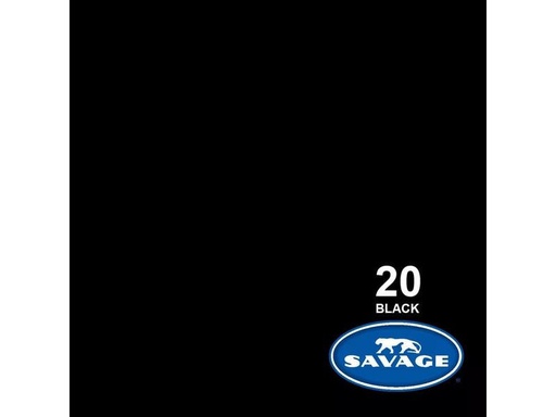 [90042158 934739] Savage Hintergrund Papier 1.35 x 11 m Black