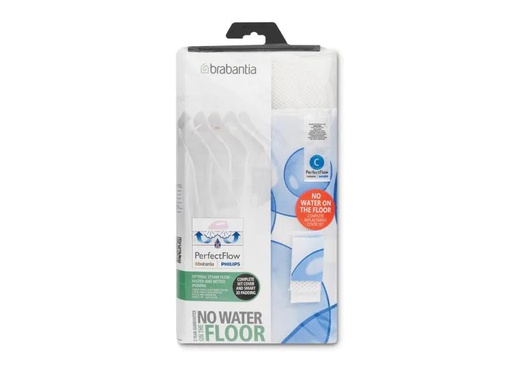 [90042186 304770] Brabantia Bügelbrettbezug Perfect Flow 124 cm x 45 cm