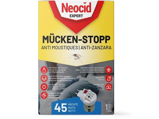 [90244200 1422086] Neocid Expert Mückenstecker Mücken-Stopp Set , 1 Stück
