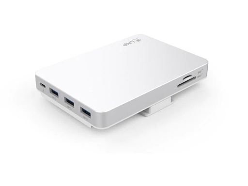 [90244203 1416548] LMP Dockingstation USB-C DuoDock Silber