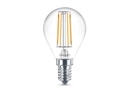 Philips Lampe LEDcla 40W E14 P45 WW CL ND 2PF Warmweiss