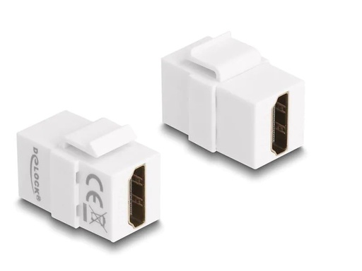 [90244274 1419851] Delock Keystone-Modul HDMI Weiss