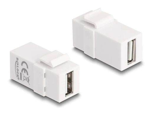 [90244309 1419853] Delock Keystone-Modul USB 2.0 A Weiss