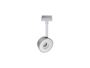 Paulmann LED Schienenspot URail Pellet, 4 W, 2700 K, Weiss/ Chrom