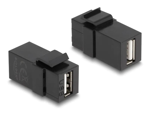 [90244352 1419852] Delock Keystone-Modul USB 2.0 A Schwarz