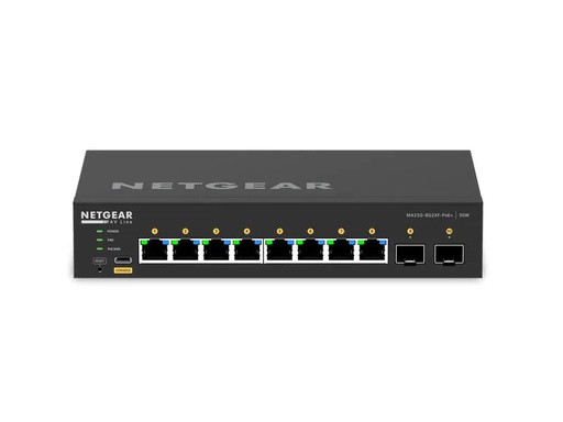[90244371 1418956] Netgear PoE+ Switch M4250-8G2XF-PoE+ 10 Port