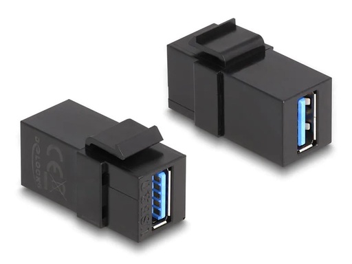 [90244417 1419854] Delock Keystone-Modul USB 3.0 A Schwarz