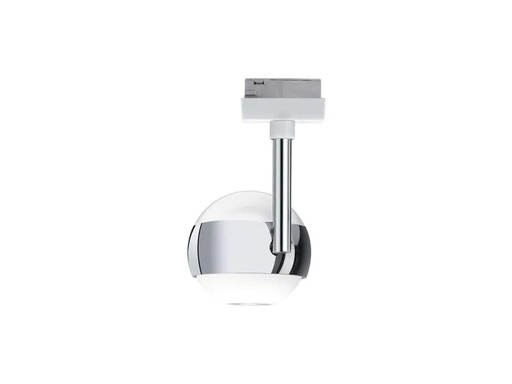 [90244482 1415817] Paulmann LED Schienenspot URail Capsule II, 6 W, 2700 K, Chrom/ Weiss