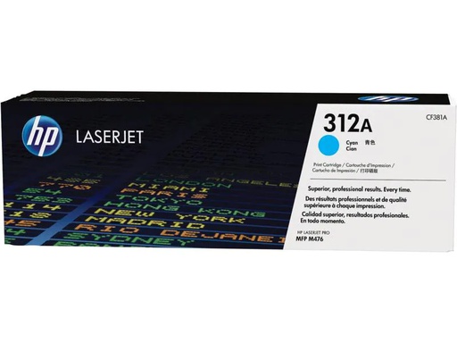 [90042328 300258] HP Toner Nr. 312A (CF381A) Cyan