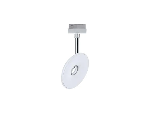 [90244709 1415835] Paulmann LED Schienenspot URail Sphere, 7.4 W, 2700 K, Weiss/ Chrom