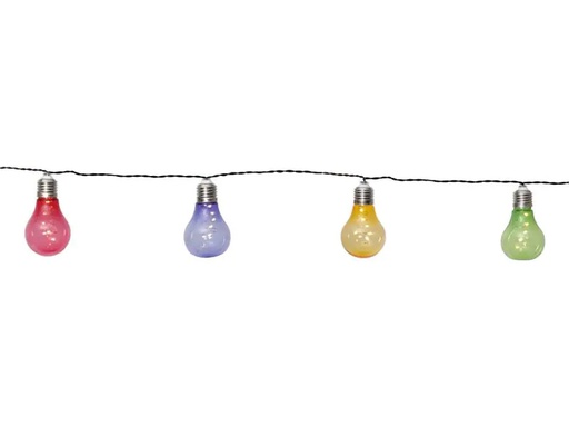 [90042382 782616] Star Trading Lichterkette Solar Glow 180 cm, Mehrfarbig