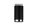 Paulmann Schienenspot URail Tube, 1 x GU10, 10 W, Schwarz/ Chrom