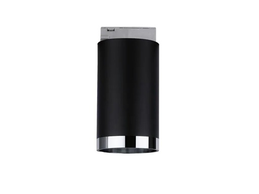 [90244768 1416022] Paulmann Schienenspot URail Tube, 1 x GU10, 10 W, Schwarz/ Chrom