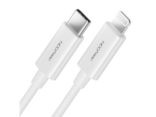 [90042394 1114917] deleyCON USB 2.0-Kabel  USB C - Lightning 1 m