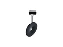Paulmann LED Schienenspot URail Sphere, 7.4 W, 2700 K, Schwarz/ Chrom