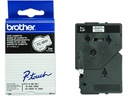 Brother Beschriftungsband TC-M91 Schwarz auf Transparent