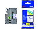 Brother Beschriftungsband TZE-133 Blau auf Transparent