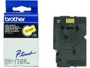 Brother Beschriftungsband TC-691 Schwarz auf Gelb