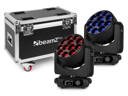 [90042455 1040843] BeamZ Pro Moving Head MHL1240 Set