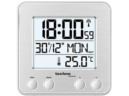 [90245047 1411555] Technoline Funkwecker WT9569 Weiss