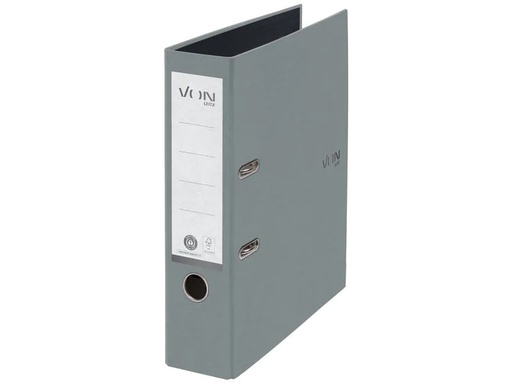 [90245066 1384584] VON Ordner 8 cm, Grau