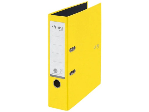 [90245074 1384580] VON Ordner 8 cm, Gelb