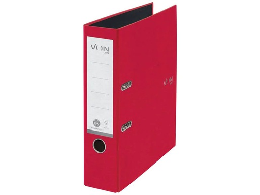 [90245210 1384581] VON Ordner 8 cm, Rot