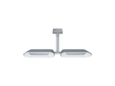 Paulmann LED Schienenspot URail Dipper, 2 x 8 W, 2700 K, Chrom/ Weiss