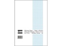 Favorit Notizblock 21 x 29.7 cm, 100 Blatt, Weiss/Blau