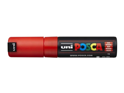 [90042577 779964] Uni Permanent-Marker POSCA 8 mm Rot