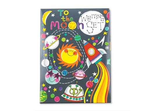 [90042578 1189598] Rachel Ellen Briefpapierset Space