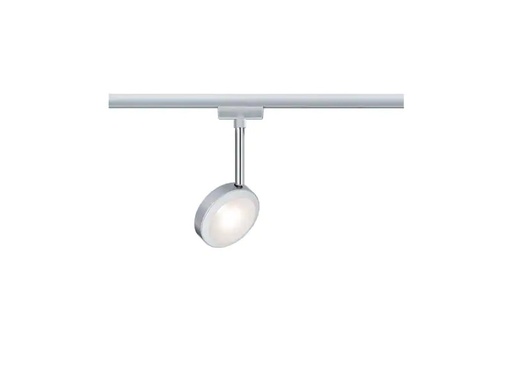 [90245362 1416280] Paulmann Schienenspot URail Discus, 5 W, 2700 K, Chrom