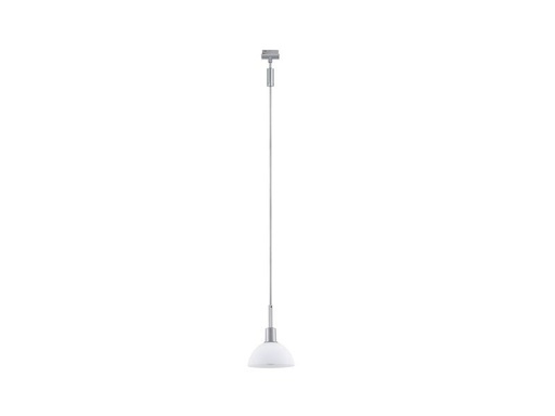 [90245561 1416294] Paulmann Pendelleuchte URail Sarrasani, 1 x E14, 20 W, Chrom/ Weiss