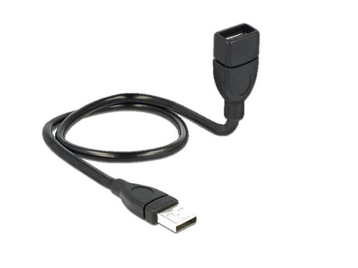 [90042713 324071] Delock USB 2.0-Kabel ShapeCable USB A - USB A 0.5 m