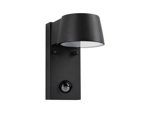 [90245720 1422219] Paulmann Wandleuchte Capea mit Bewegungsmelder, 5 W, 3000 K, Grau