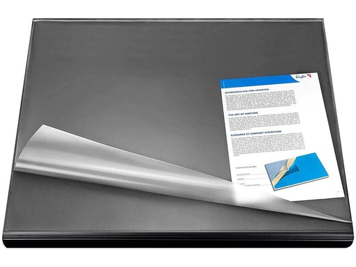 [90245788 1393461] Läufer Schreibunterlage Durella Flexoplan 52 x 65 cm, Schwarz