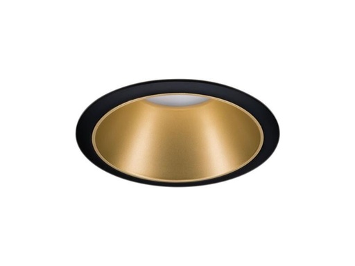 [90245839 1420473] Paulmann Einbauspot Cole, 1 x GU10, 10 W, Schwarz/ Gold