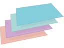 Exacompta Schreibunterlage Aquarel, 585 x 385 mm, 8 Stück, Assortiert