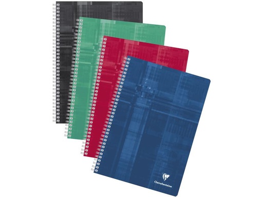 [90245918 1401009] Clairefontaine Schulheft Matris, 90 Blatt, A4, 5 mm kariert, assortiert