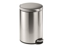 DURABLE Treteimer 12 l, Silber