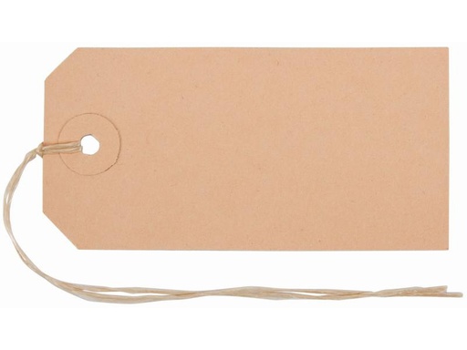 [90246099 1093546] Biella Hängeetiketten 45 x 90 mm, 50 Stück