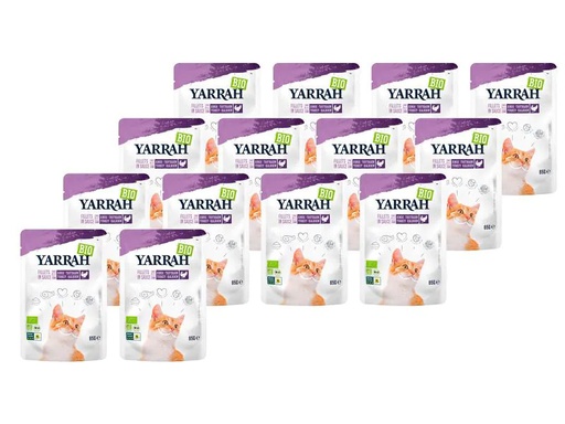 [90246161 1414392] Yarrah Bio-Nassfutter Filet Truthahn, 14 x 85 g