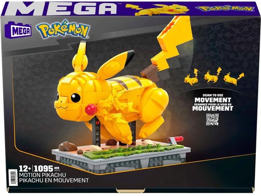 [90246179 1370420] Mega Construx Pokémon Motion Pikachu