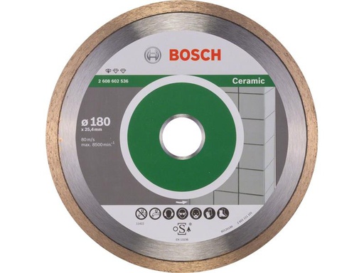 [90246216 1338416] Bosch Professional Diamanttrennscheibe Standard for Ceramic, 180 x 1.6 x 7 mm