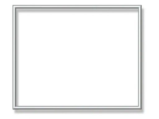 [90246243 1424781] Schipper Zubehör Alurahmen Silber 40 x 50 cm