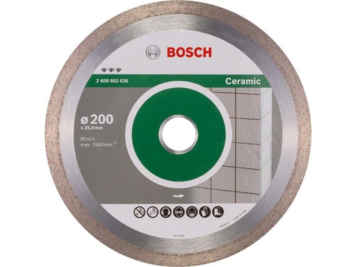 [90246366 1338428] Bosch Professional Diamanttrennscheibe Best for Ceramic, 200 x 2.2 x 10 mm
