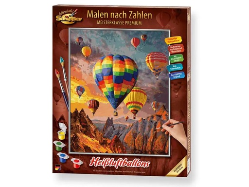 [90246400 1424772] Schipper Malen nach Zahlen Heissluftballons