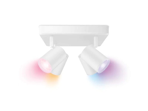 [90246417 1422686] WiZ IMAGEO 4er Spot Tunable White &amp; Color Deckenleuchte Weiss